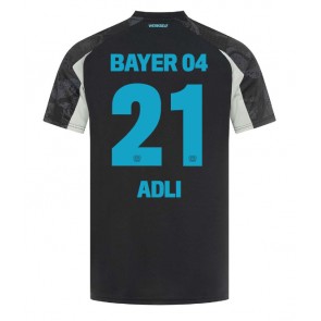 Billiga Bayer Leverkusen Amine Adli #21 Tredjeställ 2024-25 Kortärmad